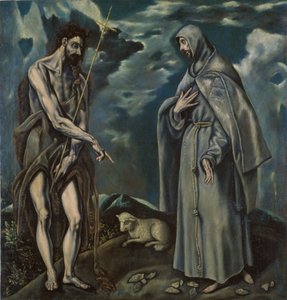 San Juan Bautista y San Francisco de Asís de El Greco